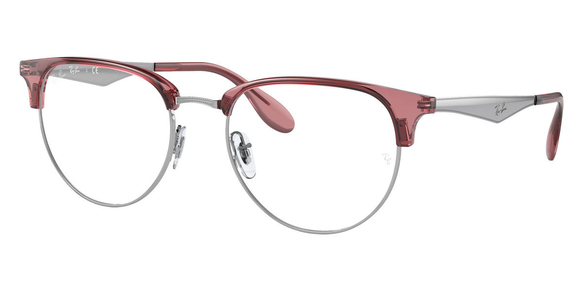 Ray-Ban RB6396 3131 53 - Transparent Red on Silver #id:rx63963131_s:100105
