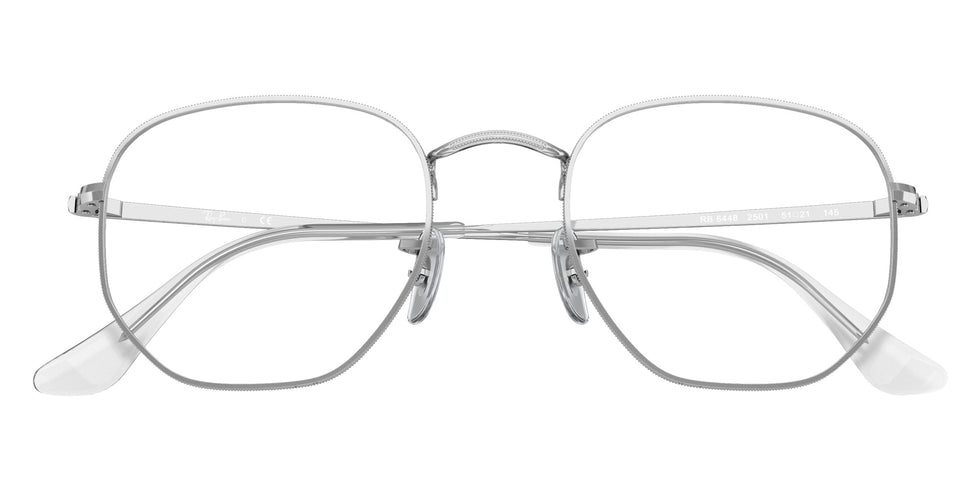Ray-Ban RB6448 Hexagonal 2501 48 - Silver #id:rx64482501_s:100125