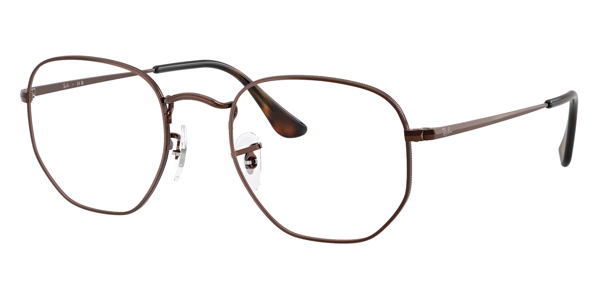 Ray-Ban RB6448 Hexagonal 2511 48 - Brown #id:rx64482511_s:100105