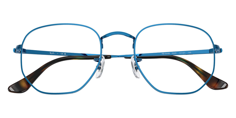 Ray-Ban RB6448 Hexagonal 2520 48 - Blue #id:rx64482520_s:106125