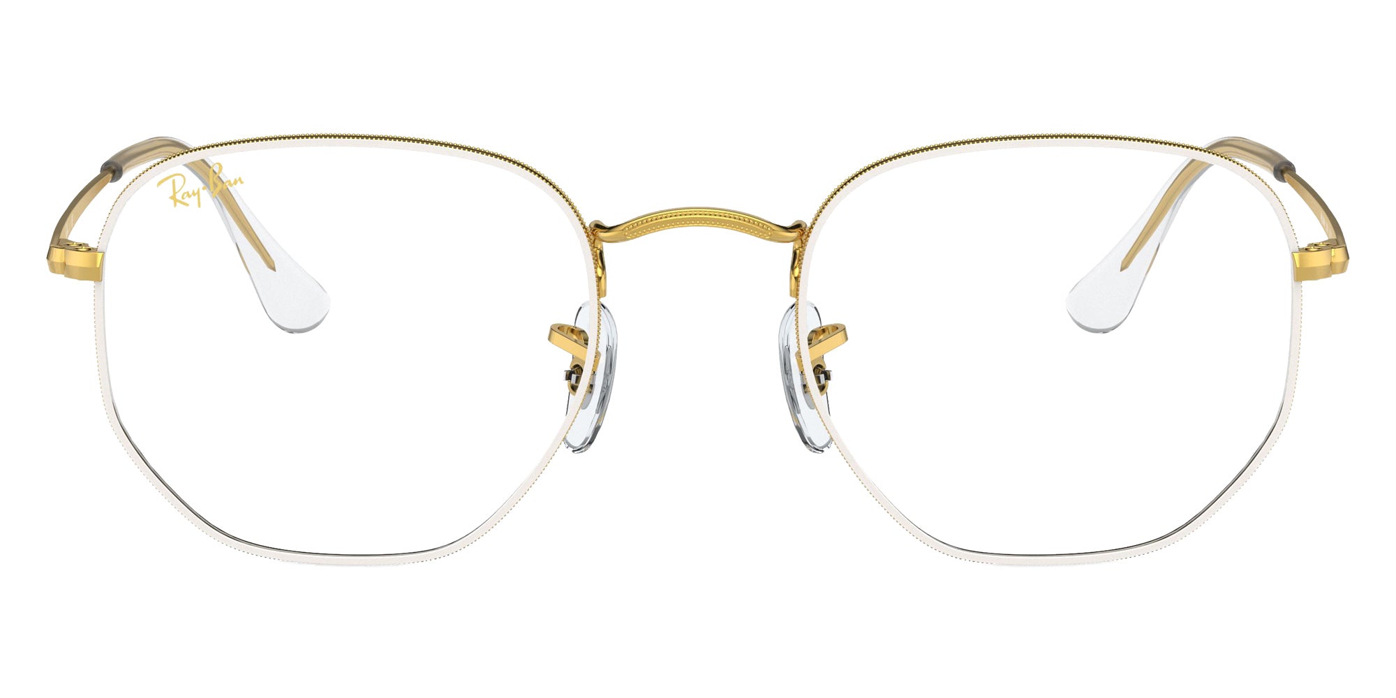 Ray-Ban RB6448 Hexagonal 3104 51 - White #id:rx64483104_s:100100