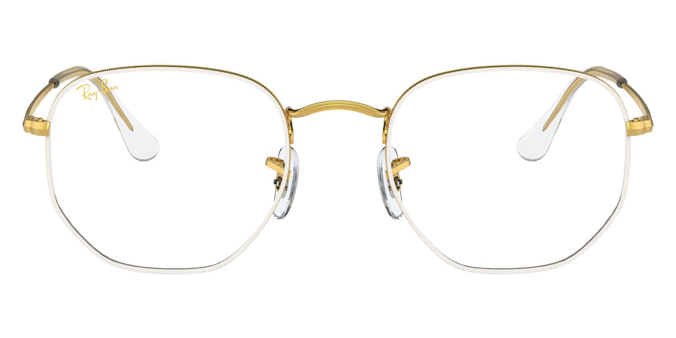 Ray-Ban RB6448 Hexagonal 3104 51 - White #id:rx64483104_s:100100