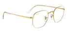 Ray-Ban RB6448 Hexagonal 3104 51 - White #id:rx64483104_s:100120