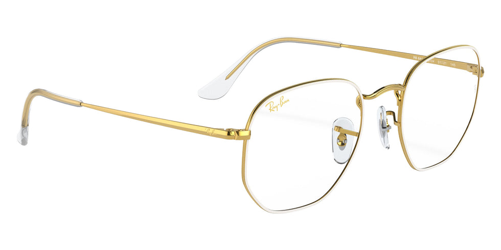 Ray-Ban RB6448 Hexagonal 3104 51 - White #id:rx64483104_s:100120