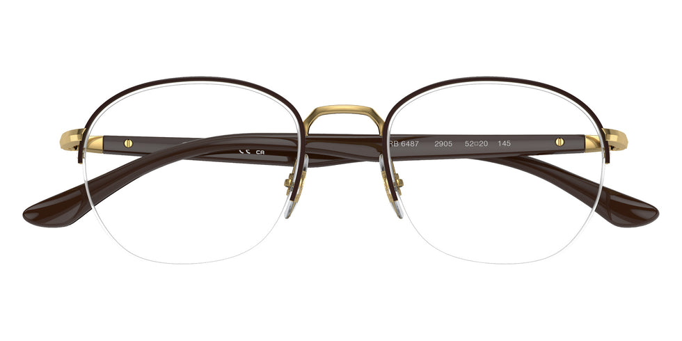 Ray-Ban RB6487 2905 50 - Brown #id:rx64872905_s:102120