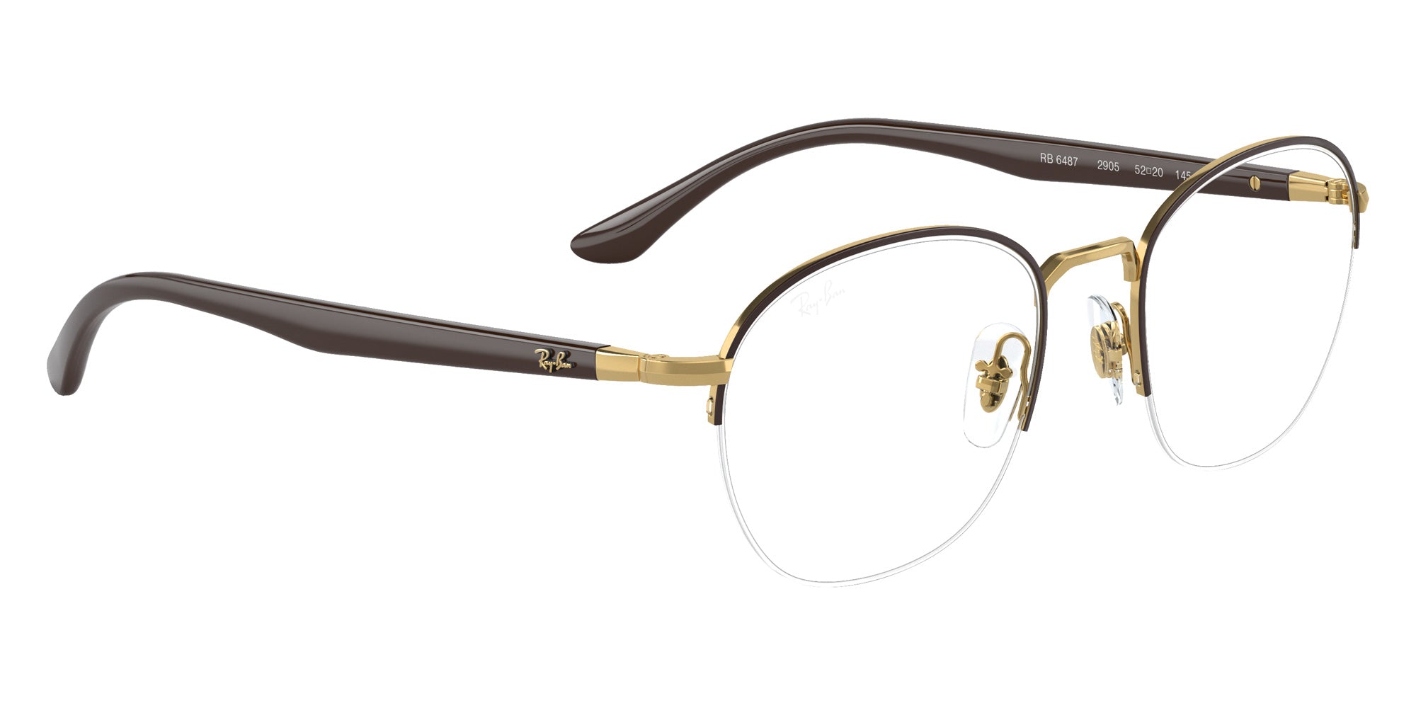 Ray-Ban RB6487 2905 50 - Brown #id:rx64872905_s:102125