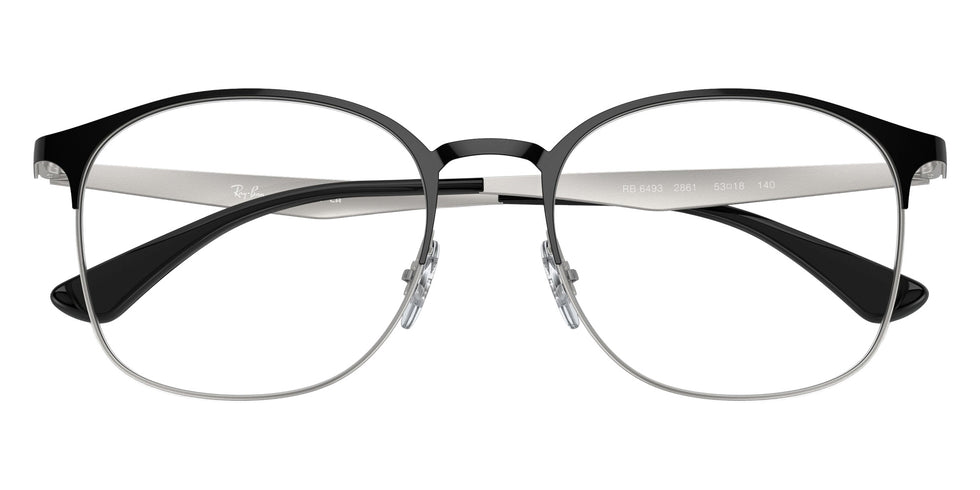 Ray-Ban RB6493 2861 53 - Black on Silver #id:rx64932861_s:100125