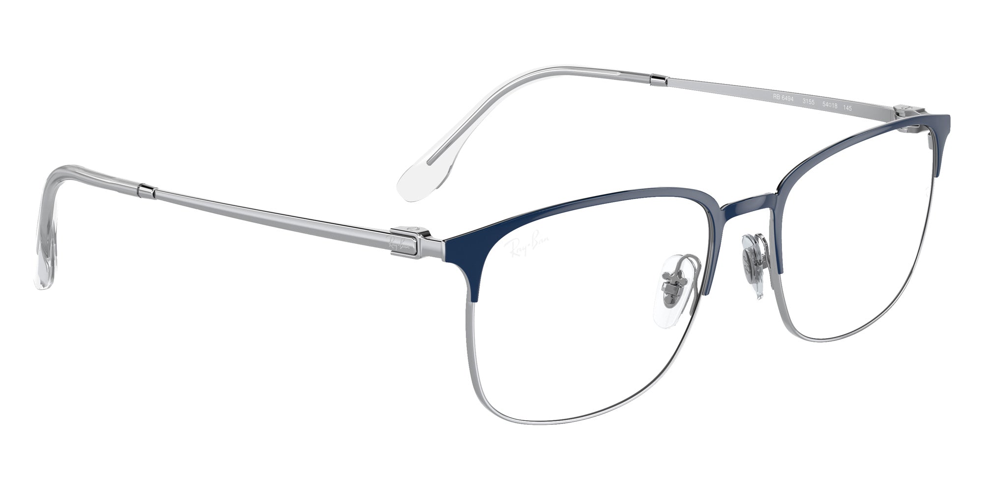 Ray-Ban RB6494 3155 54 - Blue on Silver #id:rx64943155_s:100120