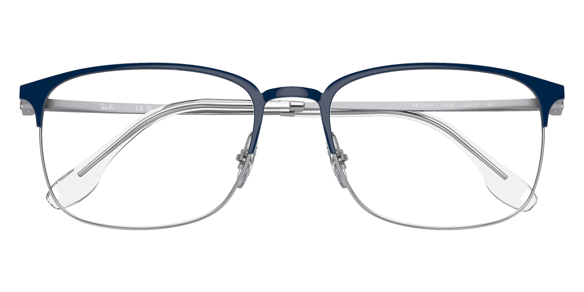 Ray-Ban RB6494 3155 54 - Blue on Silver #id:rx64943155_s:100125