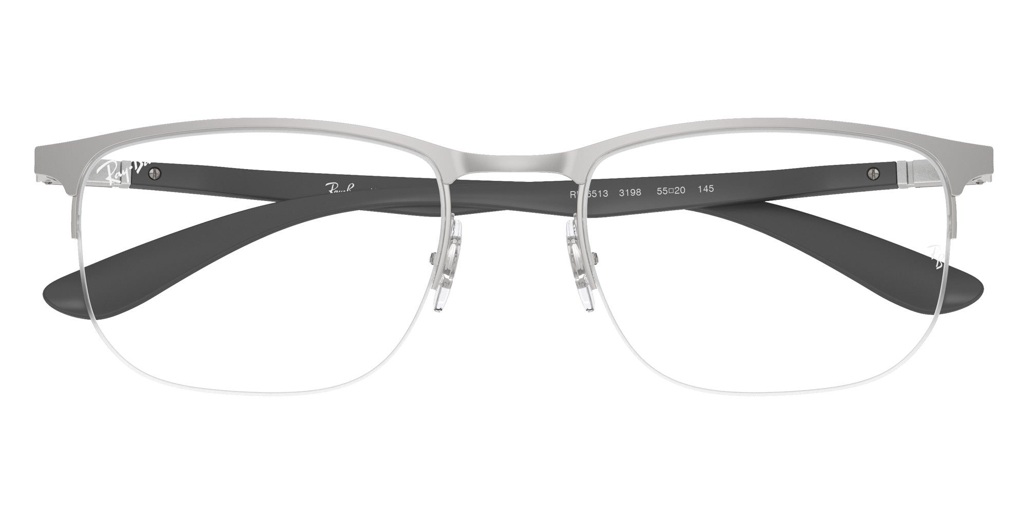 Ray-Ban RB6513 3198 55 - Matte Silver on Silver #id:rx65133198_s:100125