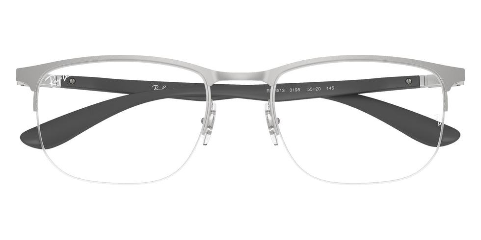 Ray-Ban RB6513 3198 55 - Matte Silver on Silver #id:rx65133198_s:100125