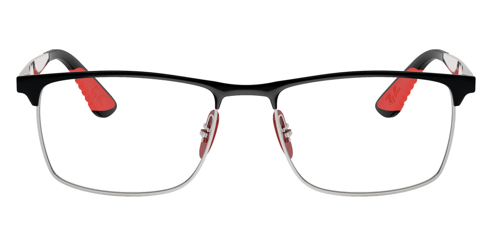 Ray-Ban RB6516M Scuderia Ferrari F060 55 - Black on Silver #id:rx6516mf060_s:100100