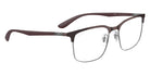 Ray-Ban RB6518 3162 57 - Brown on Gunmetal #id:rx65183162_s:100120