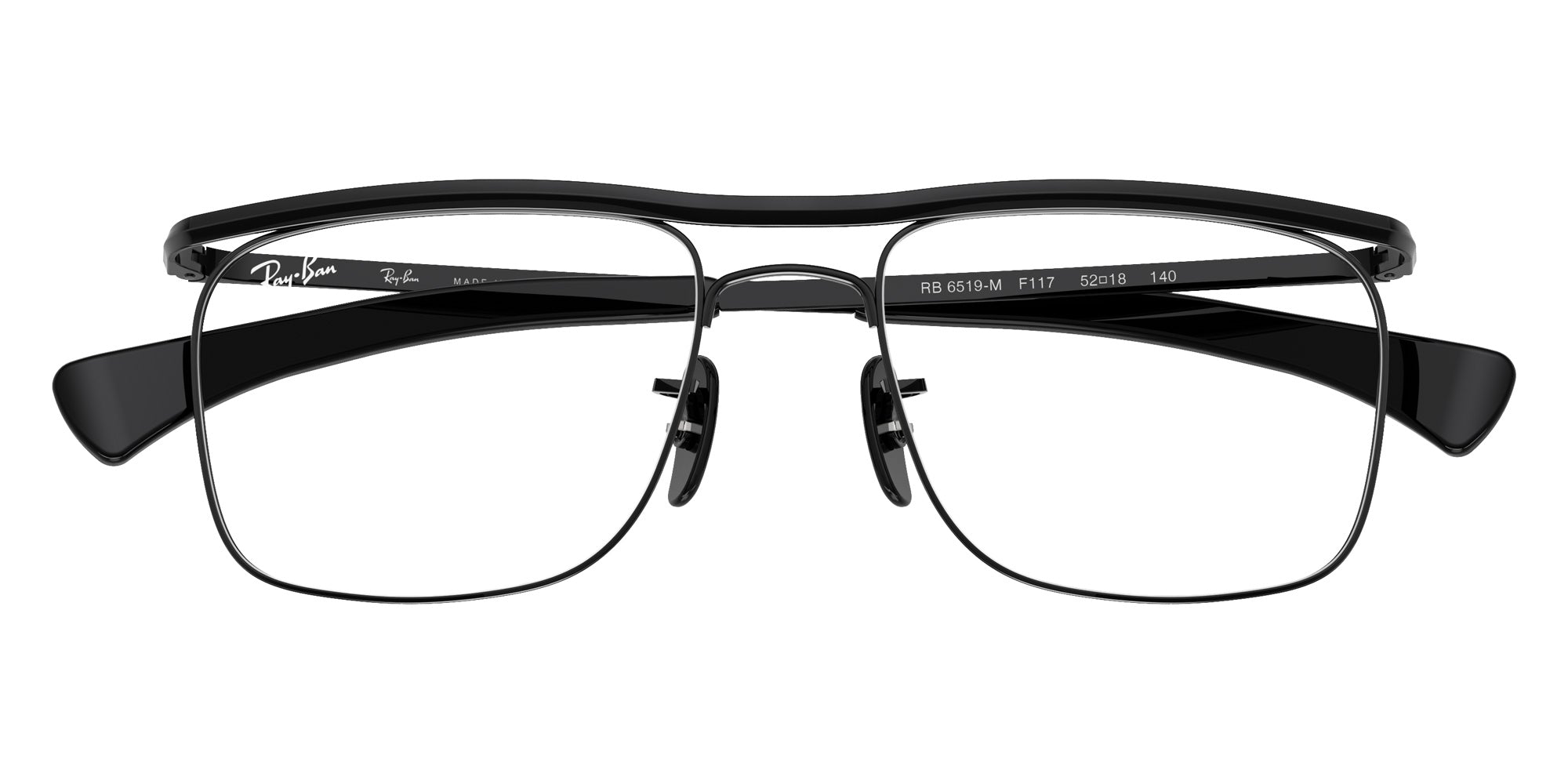 Ray-Ban RB6519M Scuderia Ferrari Collection F117 52 - Black #id:rx6519mf117_s:104125