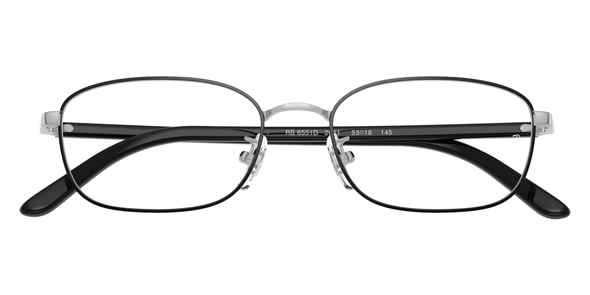 Ray-Ban RB6551D 2861 53 - Black & Silver #id:rx6551d2861_s:104125