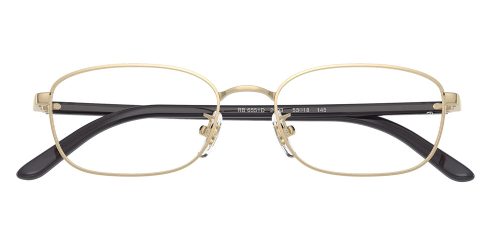Ray-Ban RB6551D 2993 53 - Pale Gold #id:rx6551d2993_s:106125