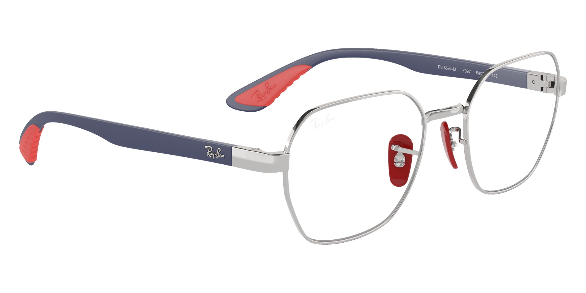 Ray-Ban RB6594M Scuderia Ferrari F097 54 - Silver #id:rx6594mf097_s:100120