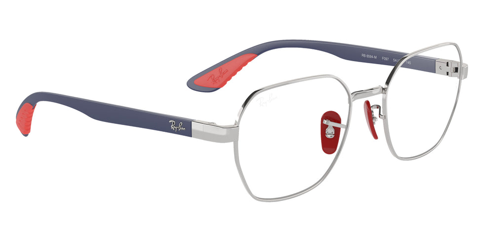 Ray-Ban RB6594M Scuderia Ferrari F097 54 - Silver #id:rx6594mf097_s:100120