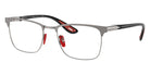 Ray-Ban RB6621M Scuderia Ferrari F129 54 - Matte Gunmetal on Gunmetal #id:rx6621mf129_s:100105