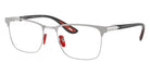 Ray-Ban RB6621M Scuderia Ferrari F131 54 - Matte Silver on Silver #id:rx6621mf131_s:102105