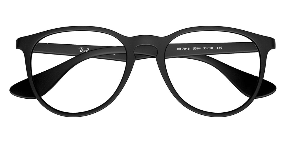 Ray-Ban RB7046 Erika 5364 51 - Rubber Black #id:rx70465364_s:100125