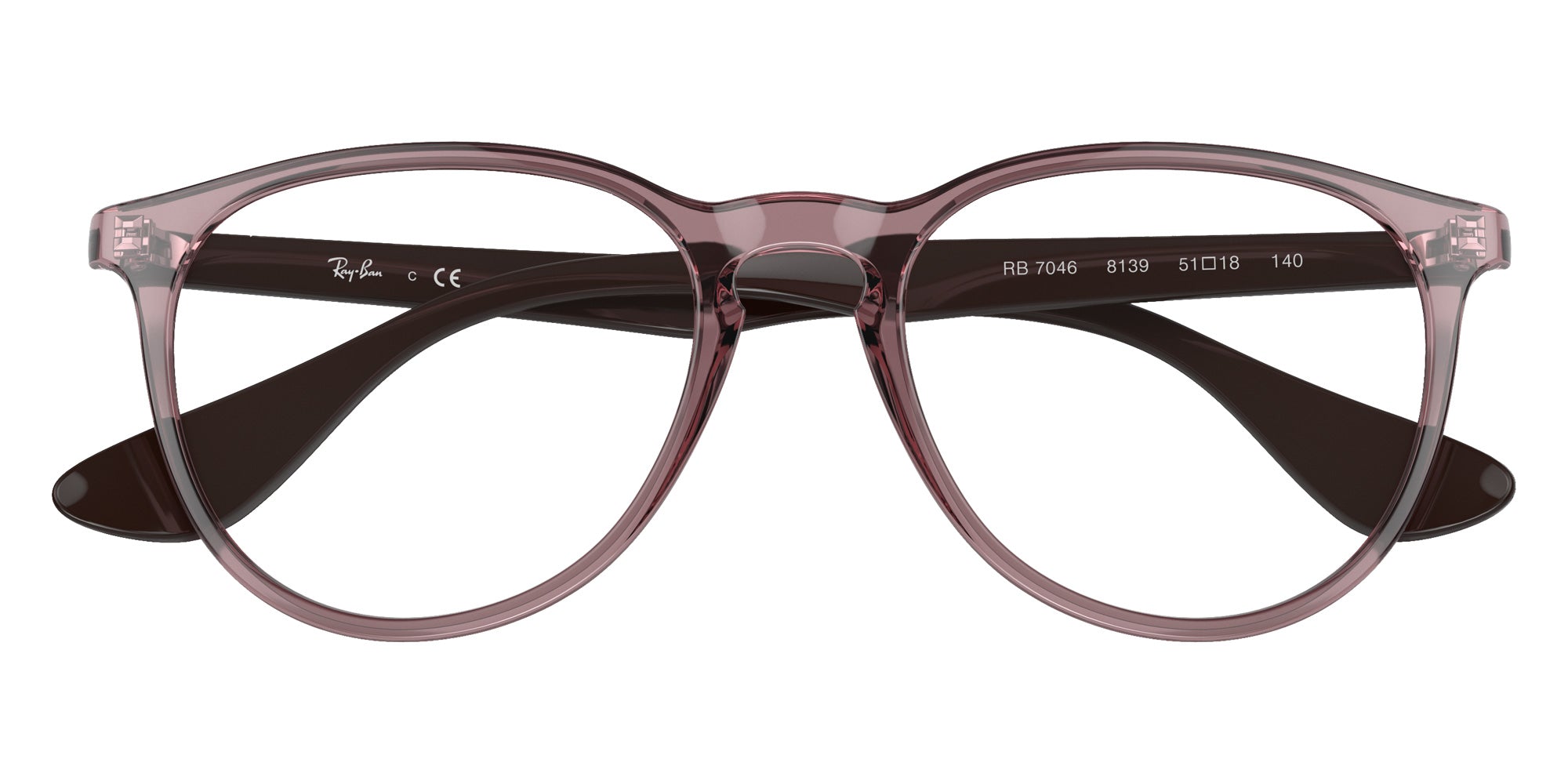Ray-Ban RB7046 Erika 8139 51 - Transparent Violet #id:rx70468139_s:104125