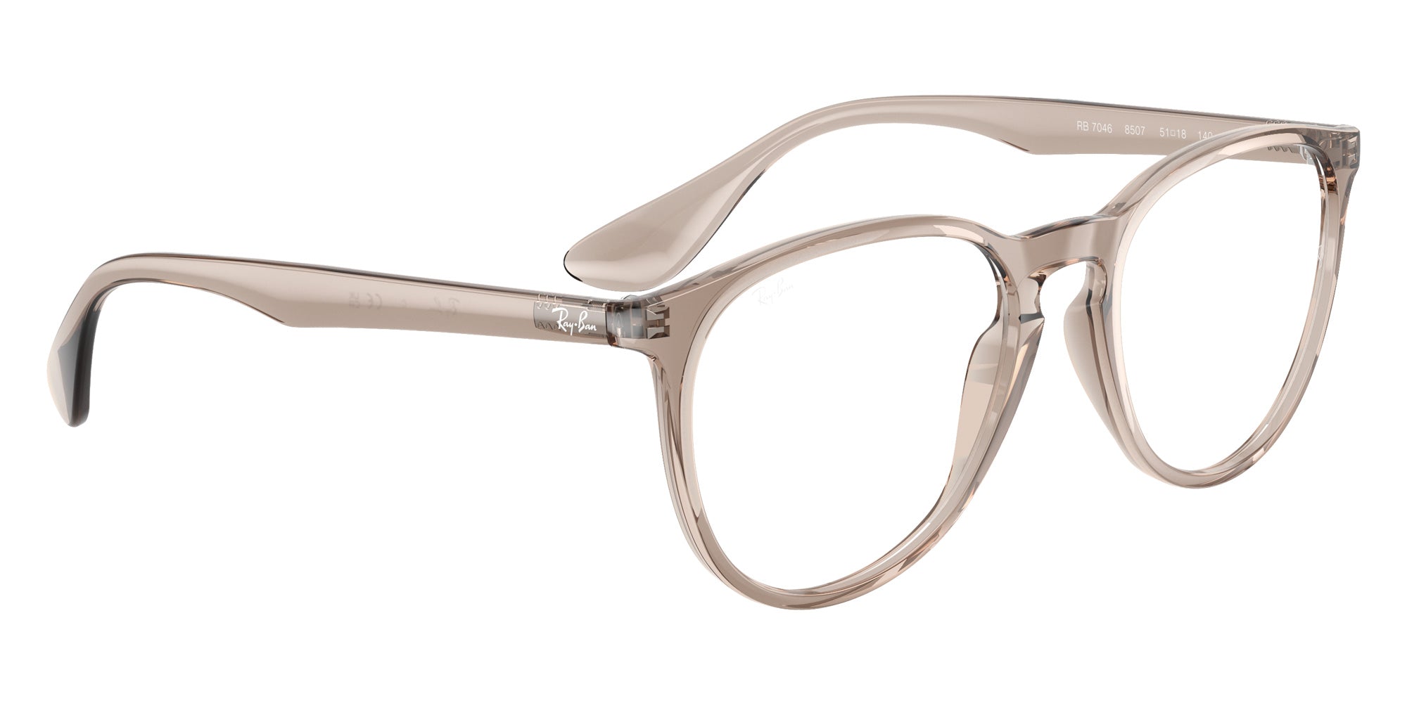 Ray-Ban RB7046 Erika 8507 51 - Transparent Light Brown #id:rx70468507_s:100120