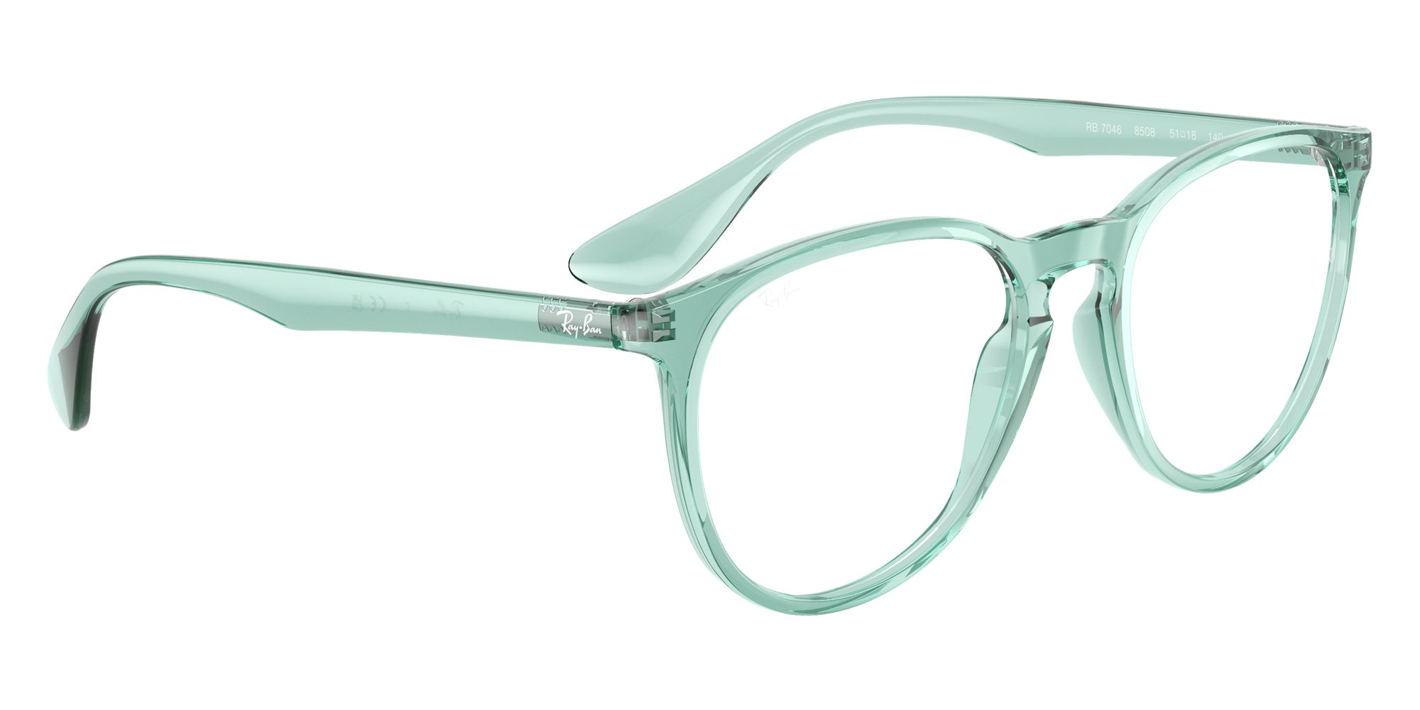Ray-Ban RB7046 Erika 8508 51 - Transparent Green #id:rx70468508_s:102120