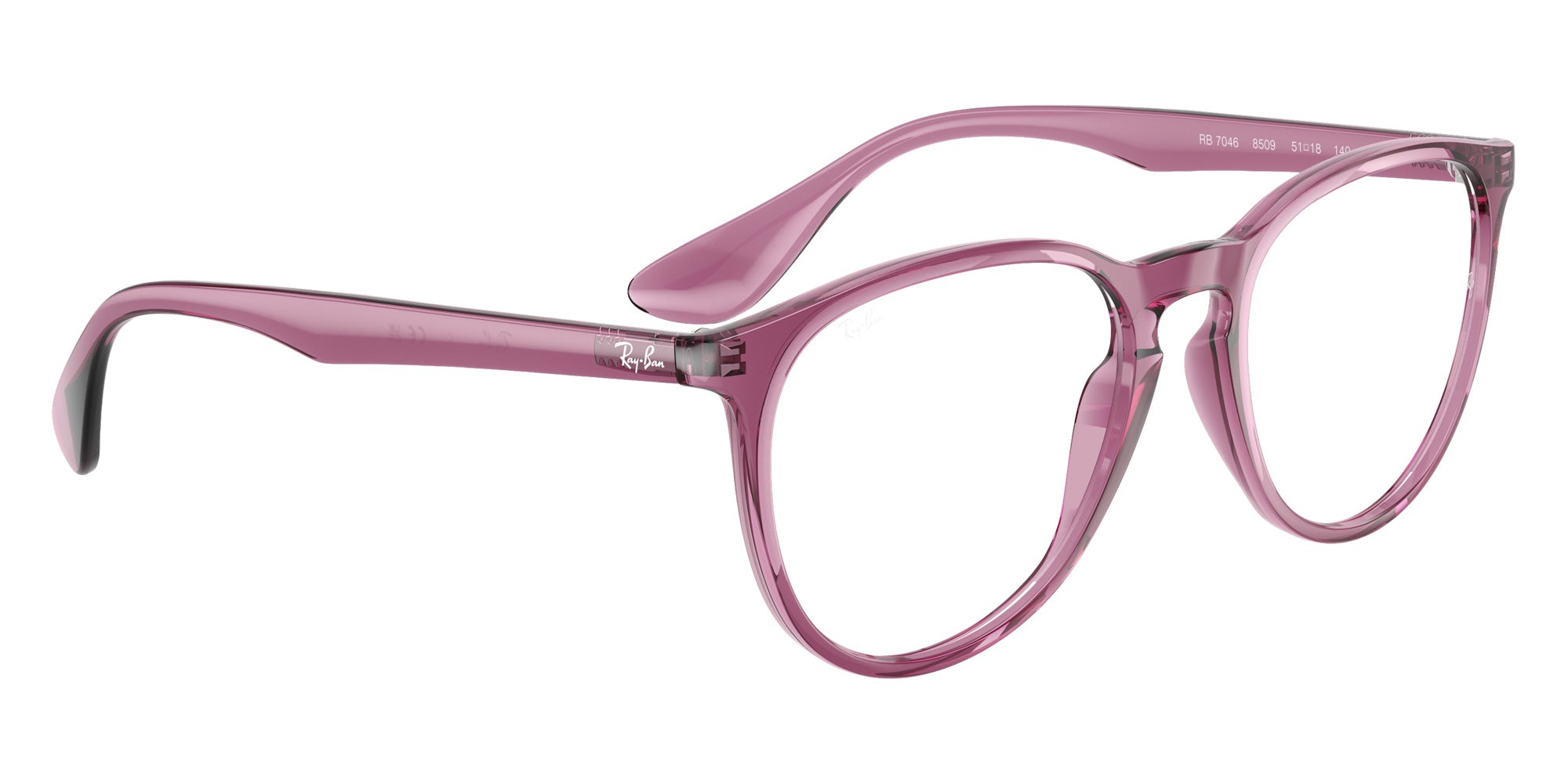 Ray-Ban RB7046 Erika 8509 51 - Transparent Violet #id:rx70468509_s:104120