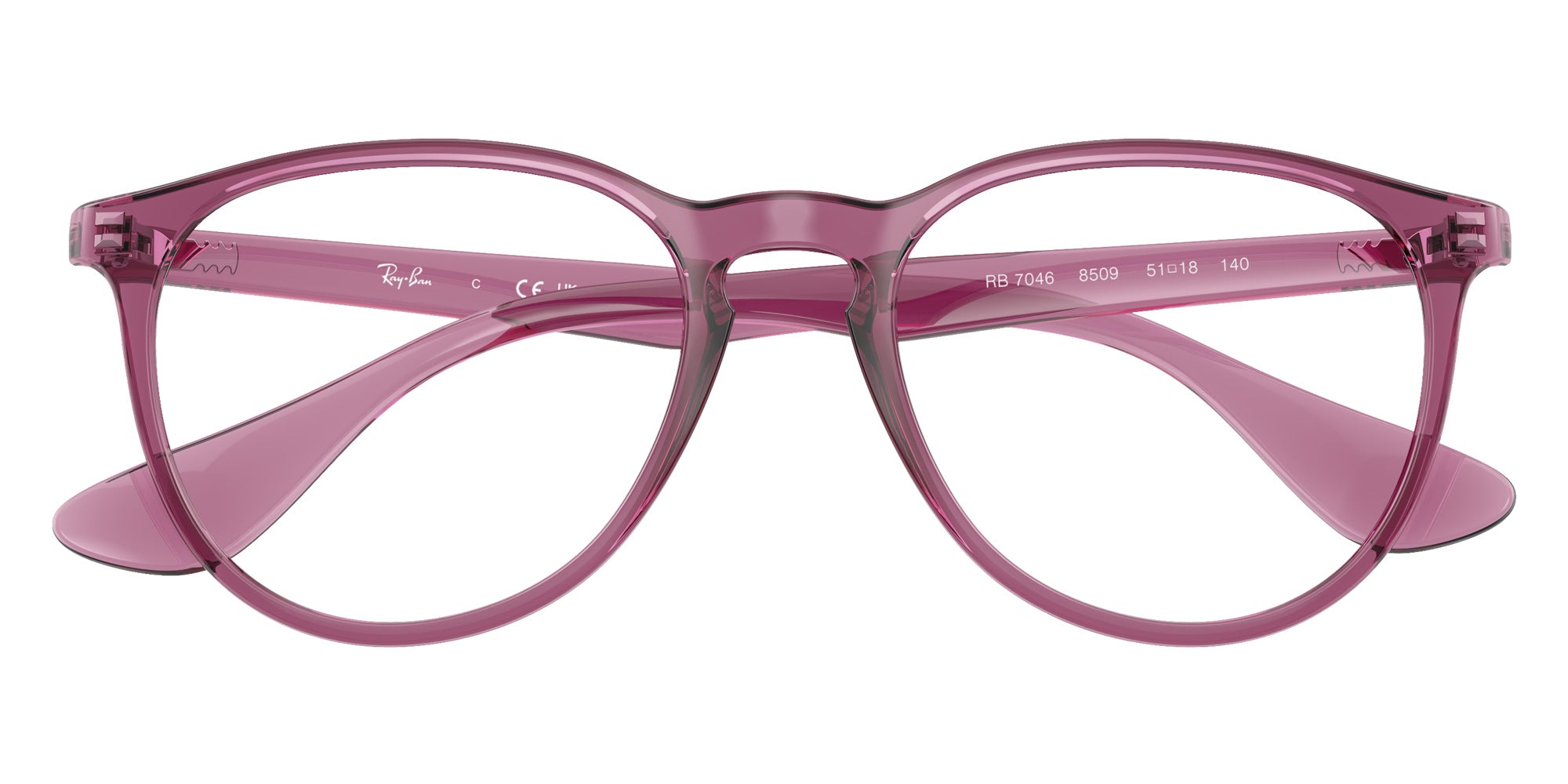 Ray-Ban RB7046 Erika 8509 51 - Transparent Violet #id:rx70468509_s:104125