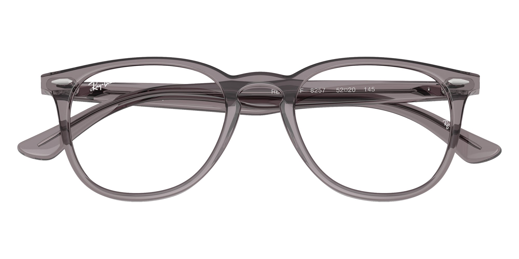 Ray-Ban RB7159F 8257 52 - Transparent Gray #id:rx7159f8257_s:100125
