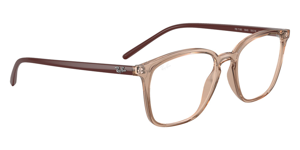 Ray-Ban RB7185 5940 50 - Light Brown #id:rx71855940_s:106120