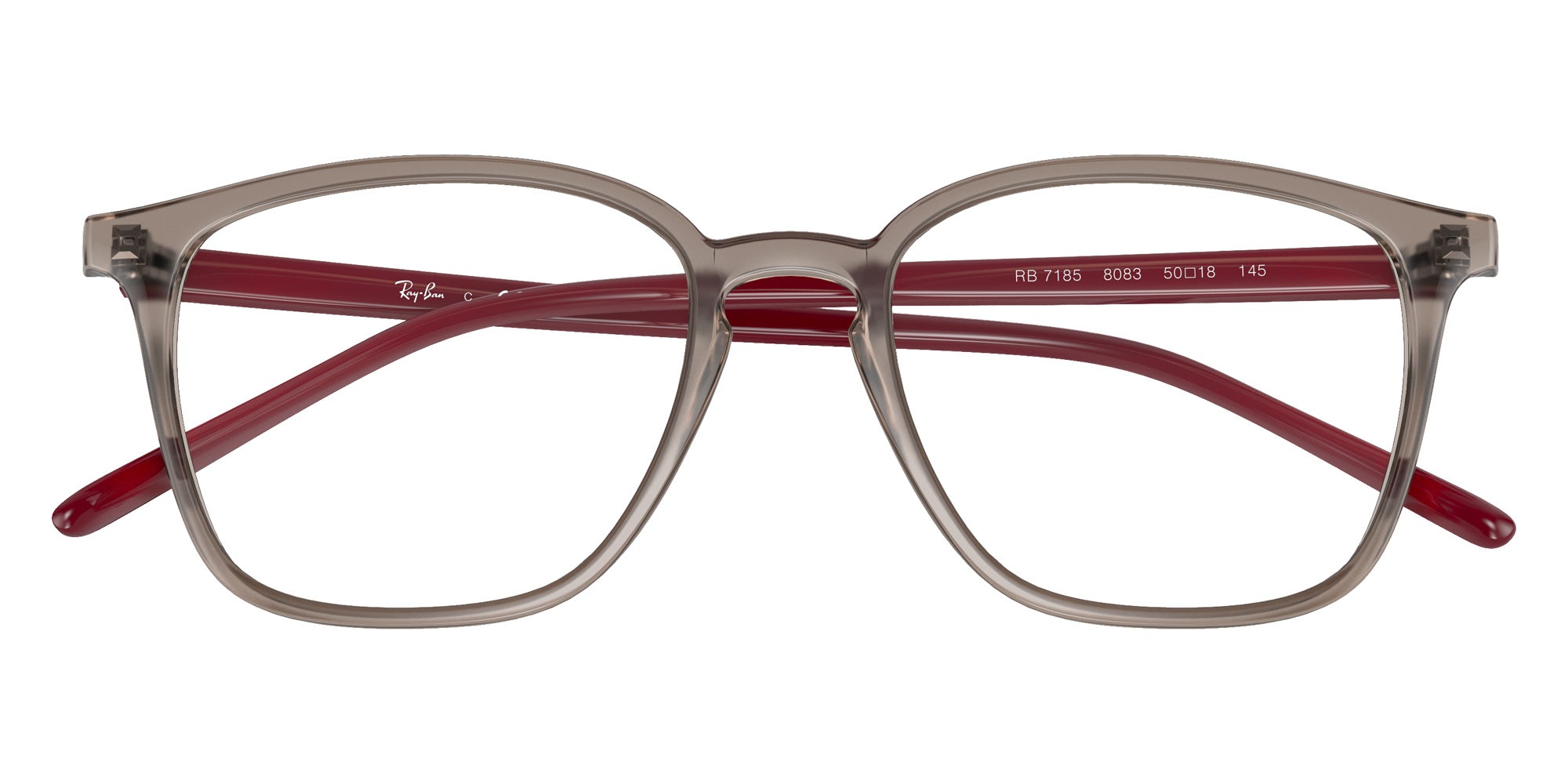 Ray-Ban RB7185 8083 50 - Transparent Gray #id:rx71858083_s:112125