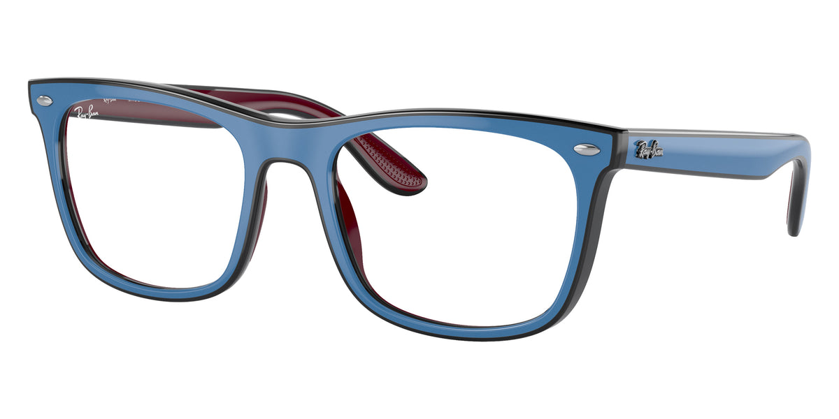 Ray-Ban RB7209 8213 53 - Azure Gray Bordeaux #id:rx72098213_s:100105
