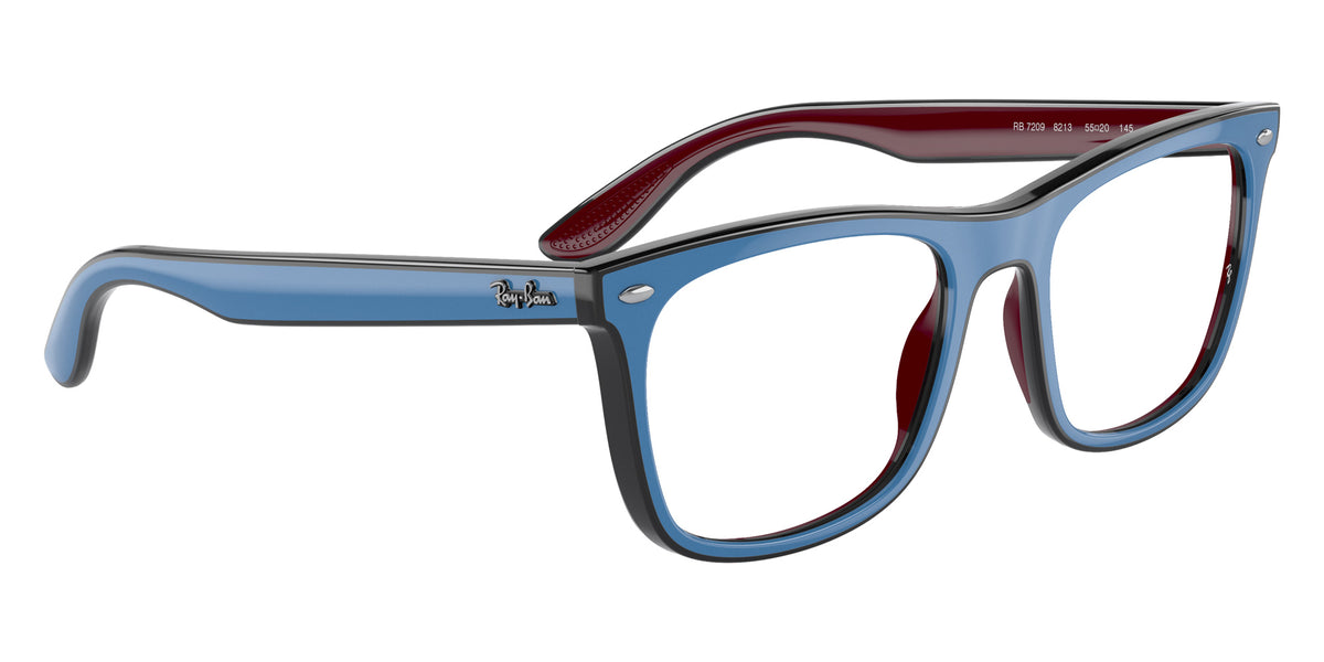 Ray-Ban RB7209 8213 53 - Azure Gray Bordeaux #id:rx72098213_s:100120