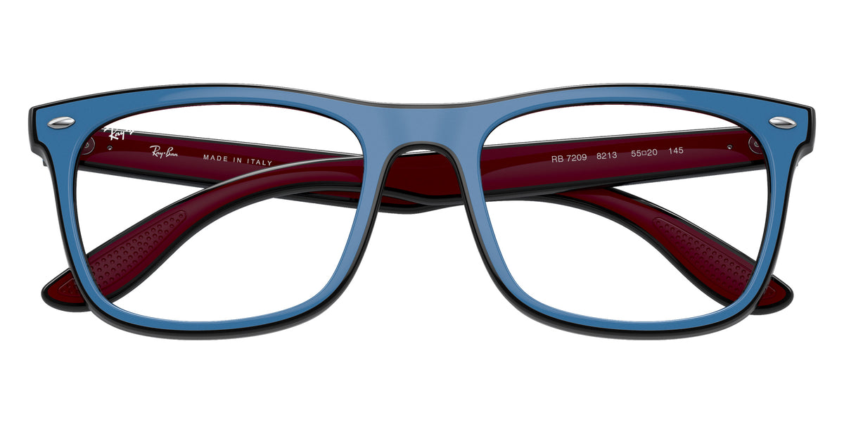 Ray-Ban RB7209 8213 53 - Azure Gray Bordeaux #id:rx72098213_s:100125