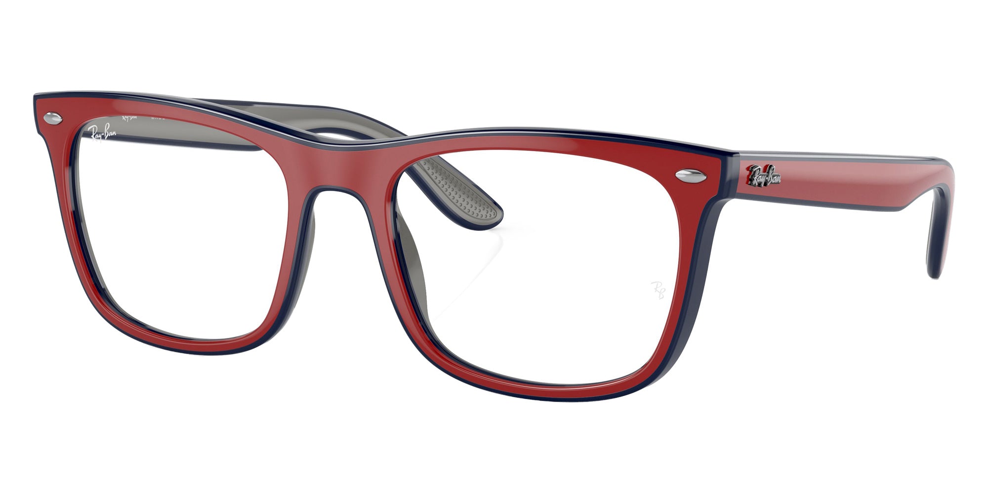 Ray-Ban RB7209 8215 55 - Red Blue Gray #id:rx72098215_s:100105