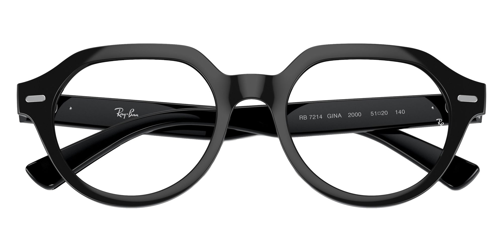 Ray-Ban RB7214 Gina 2000 49 - Black #id:rx72142000_s:100125