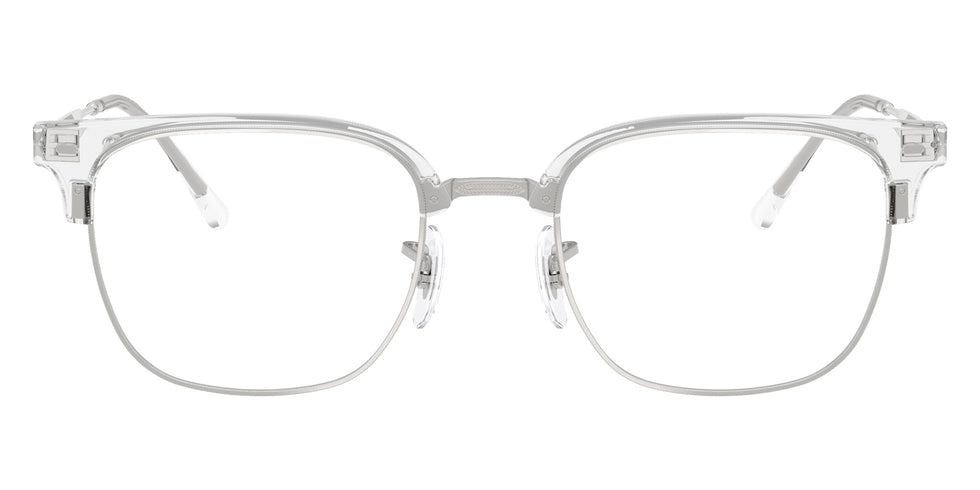 Ray-Ban RB7216 New Clubmaster 2001 51 - Transparent on Silver #id:rx72162001_s:100100
