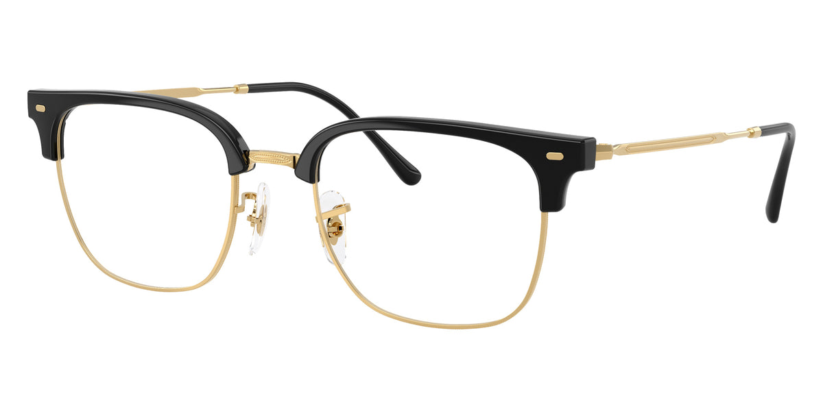 Ray-Ban RB7216 New Clubmaster 5784 51 - Black on Gold #id:rx72165784_s:104105