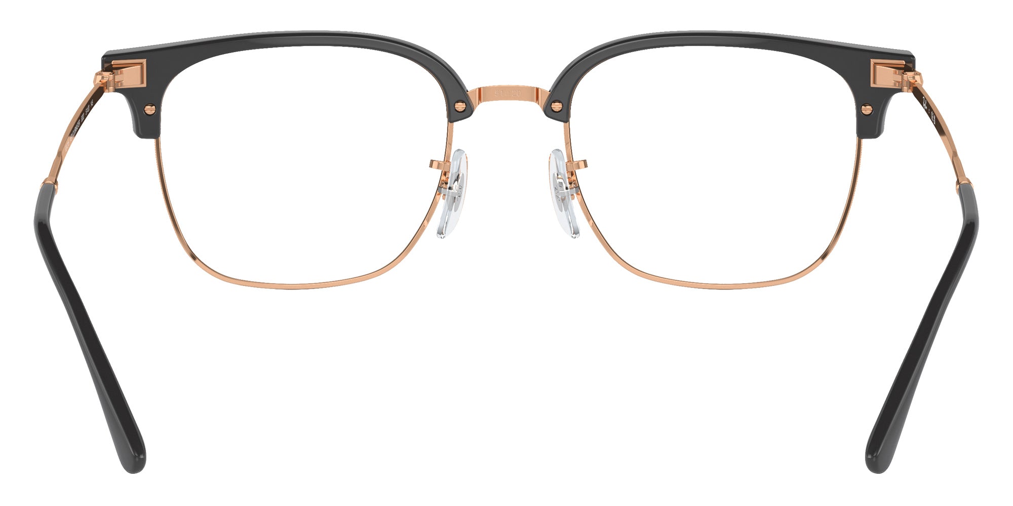 Ray-Ban RB7216 New Clubmaster 8322 51 - Dark Gray on Rose Gold #id:rx72168322_s:106115