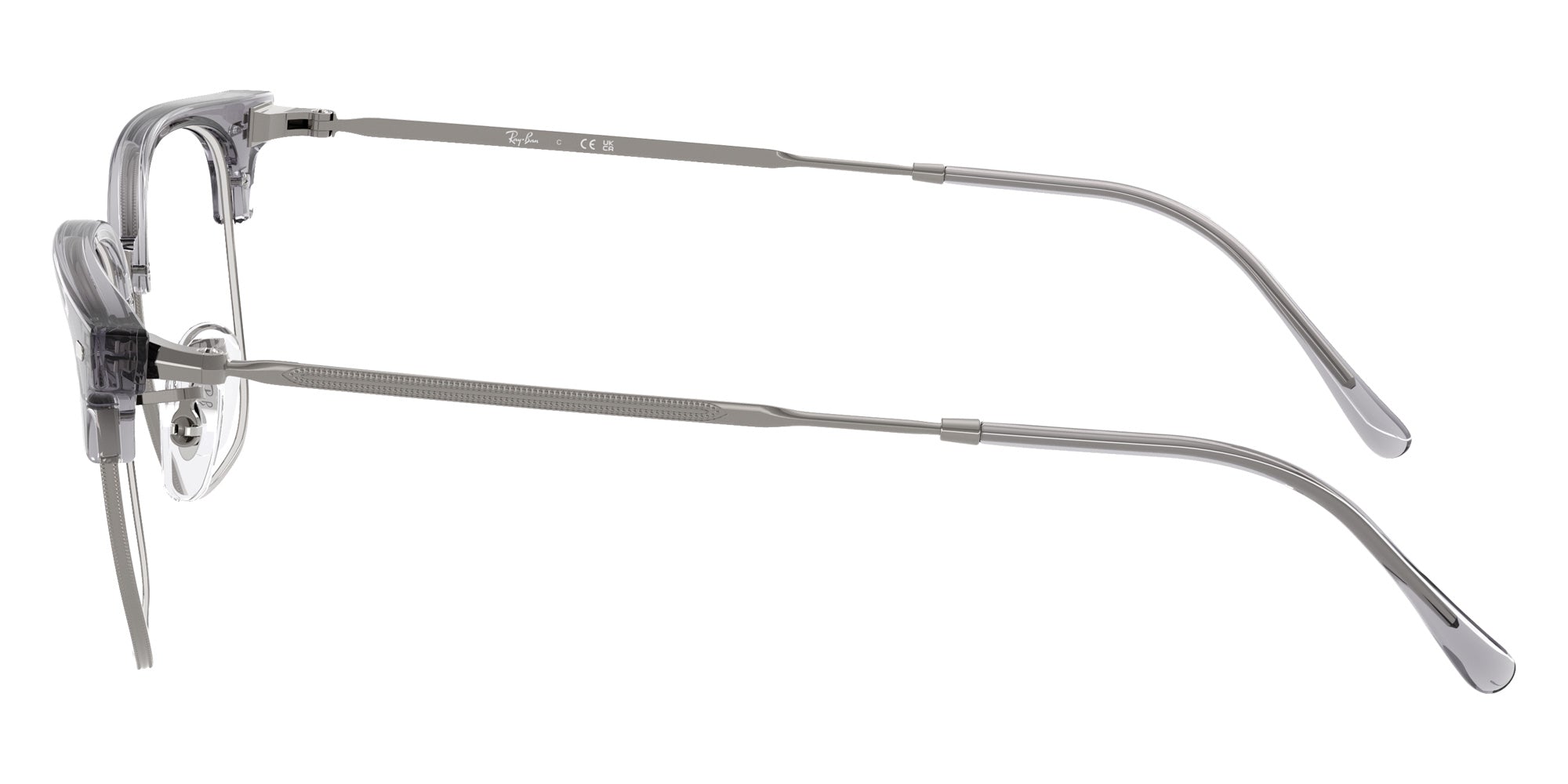 Ray-Ban RB7216 New Clubmaster 8470 51 - Gray on Gunmetal #id:rx72168470_s:110110