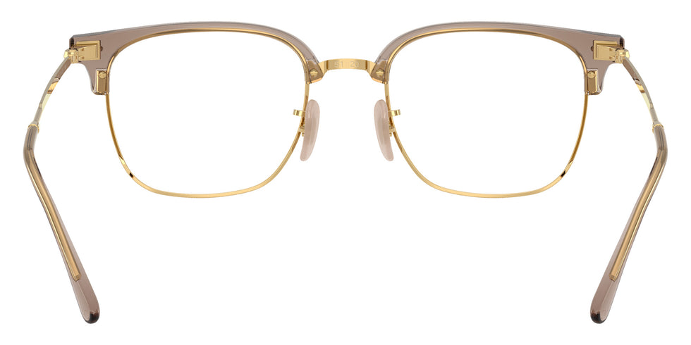 Ray-Ban RB7216 New Clubmaster 8471 51 - Beige on Gold #id:rx72168471_s:114115