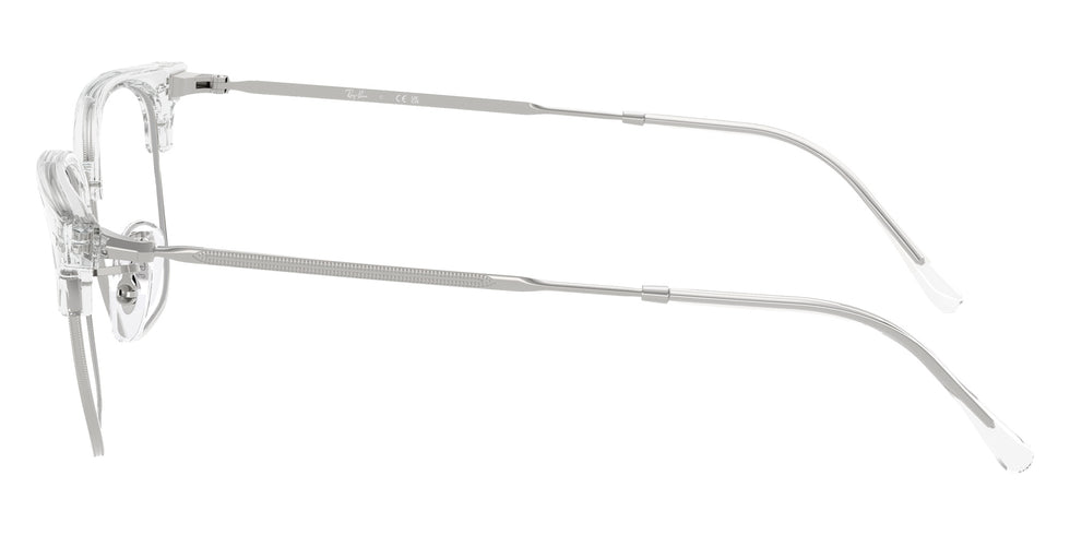 Ray-Ban RB7216F New Clubmaster 2001 53 - Transparent on Silver #id:rx7216f2001_s:100110