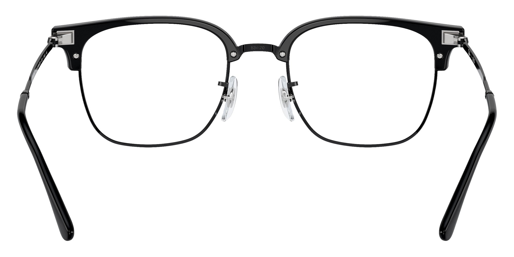 Ray-Ban RB7216F New Clubmaster 8373 53 - Black on Black #id:rx7216f8373_s:104115