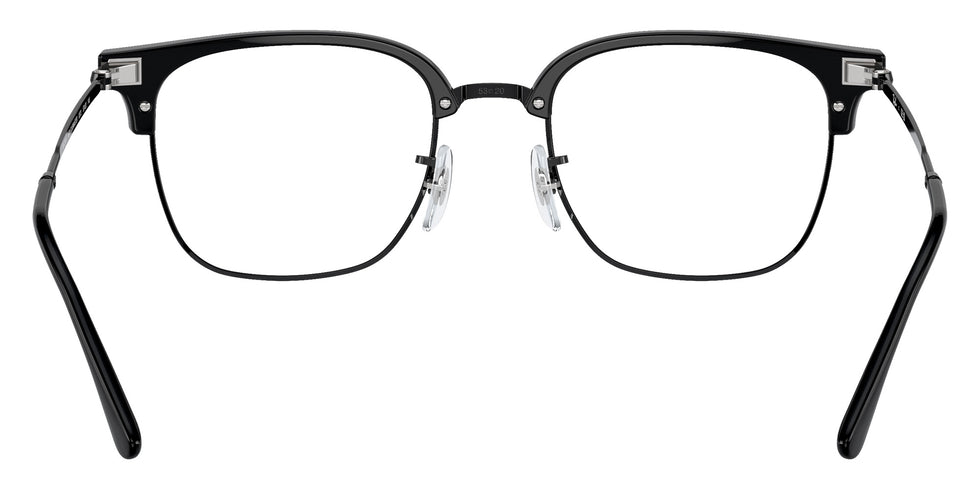 Ray-Ban RB7216F New Clubmaster 8373 53 - Black on Black #id:rx7216f8373_s:104115