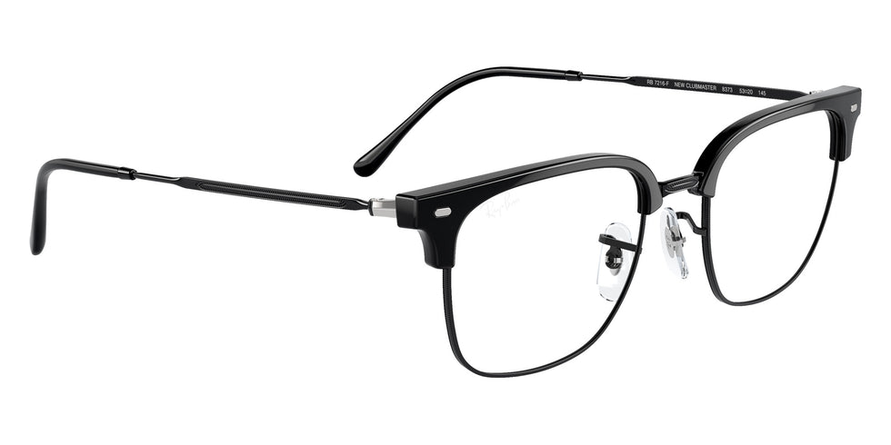 Ray-Ban RB7216F New Clubmaster 8373 53 - Black on Black #id:rx7216f8373_s:104120
