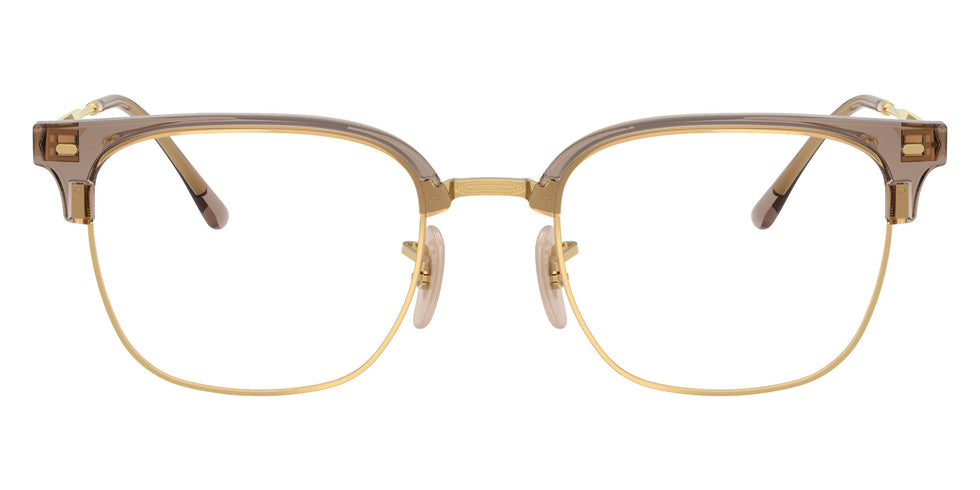 Ray-Ban RB7216F New Clubmaster 8471 53 - Beige on Gold #id:rx7216f8471_s:108100