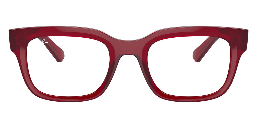 Ray-Ban RB7217 Chad Bio-Based 8265 52 - Transparent Red #id:rx72178265_s:100100