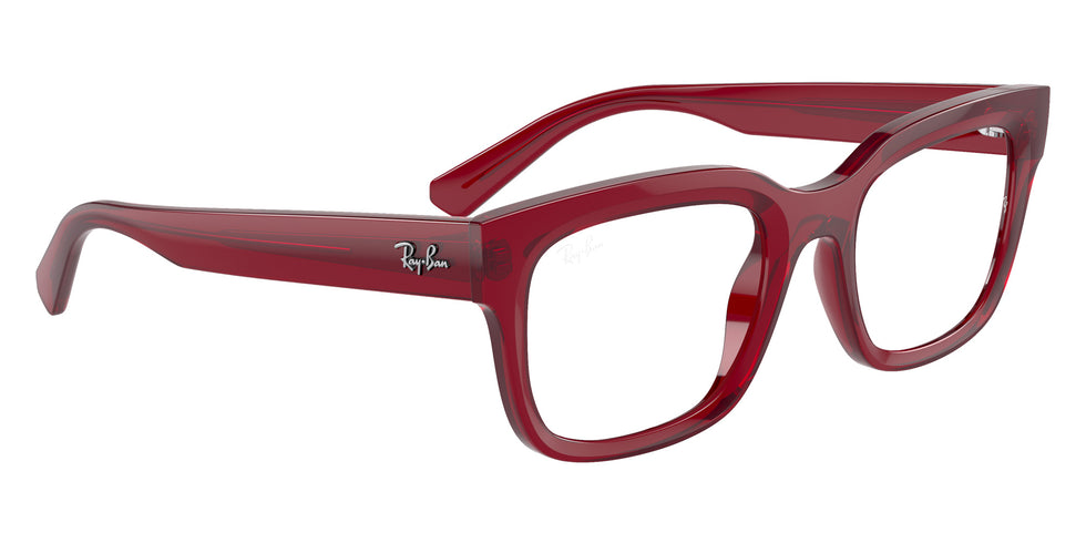 Ray-Ban RB7217 Chad Bio-Based 8265 52 - Transparent Red #id:rx72178265_s:100120